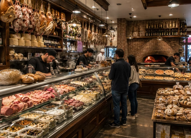 Semi-Absentee $3M Rev Italian Market & Pizzeria — business for sale in Suffolk County, NY